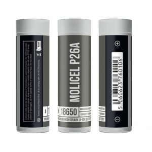 Molicel P26A 18650 Battery in Case