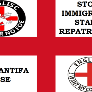 Anti Immigration Flag