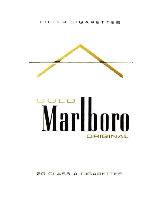 Marlboro Gold Original 20 Pack Cigarettes